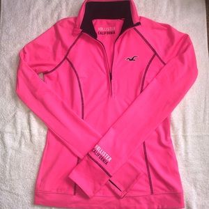 Hollister Athletic Quarter-Zip Top
